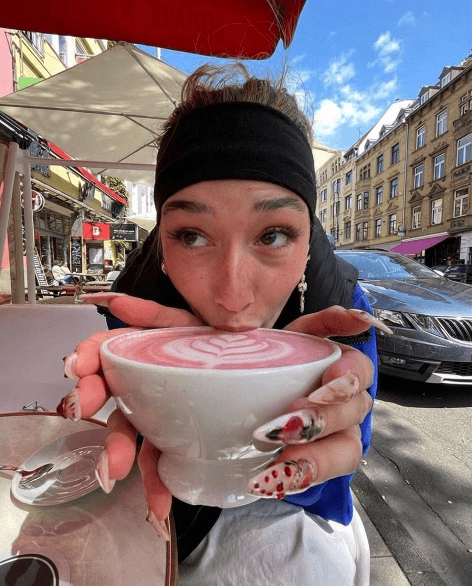 Pinkology pink latte